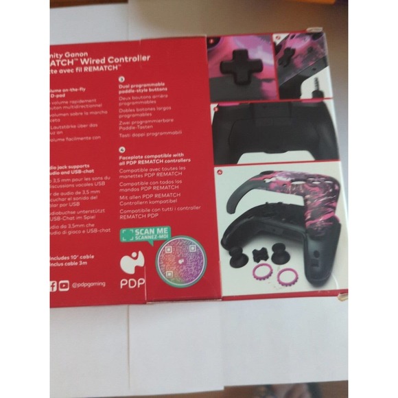 Zelda PDP Rematch Calamity Ganon Wired Controller for Nintendo Switch -Brand NEW - Picture 3 of 8